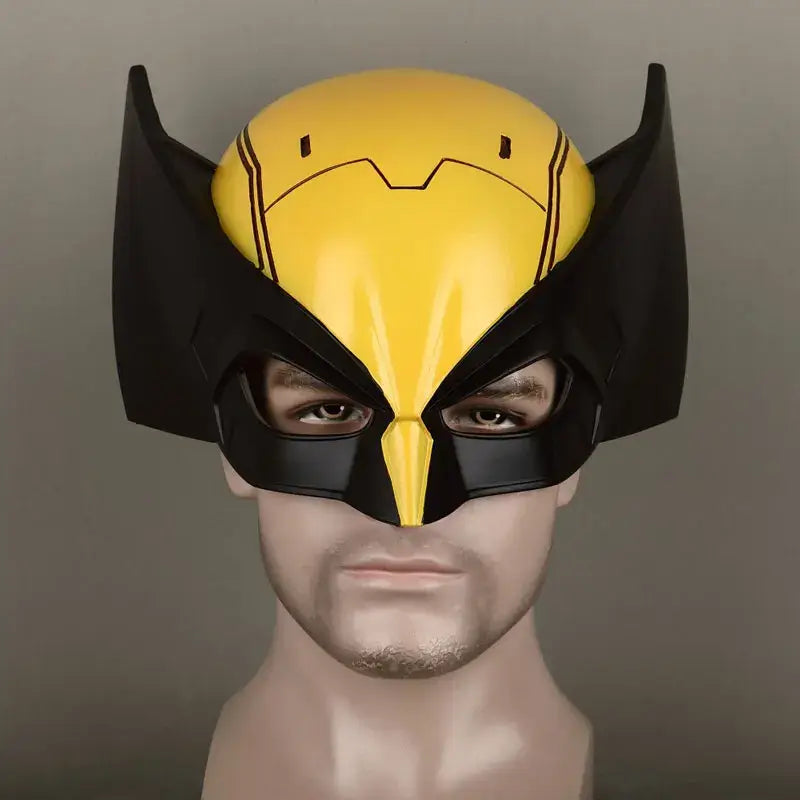 Superhero Wolverine Deadpool Role Playing Jumpsuit Wolverine Role Playing Costume Helmet Cool Ornaments Adult Kids Gift