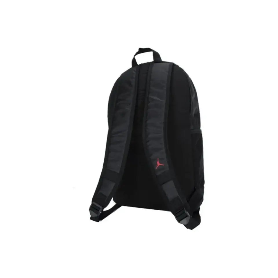 Original Air Jordan Backpack "Red Black Cement" School Laptop Zipper Bag Unisex Casual Large-capacity Size JD2233003G3-001