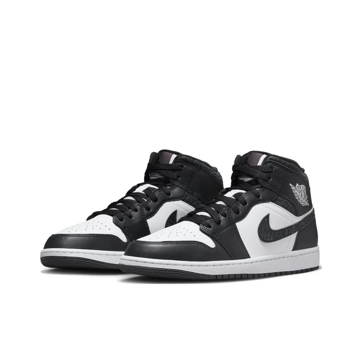 Nike Air Jordan 1  Mid  Men's Classic Basketball Sneakers Shoes